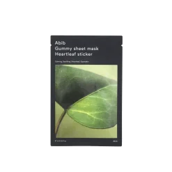 Abib Gummy Sheet Mask Heartleaf Sticker 27ml (0.91floz)