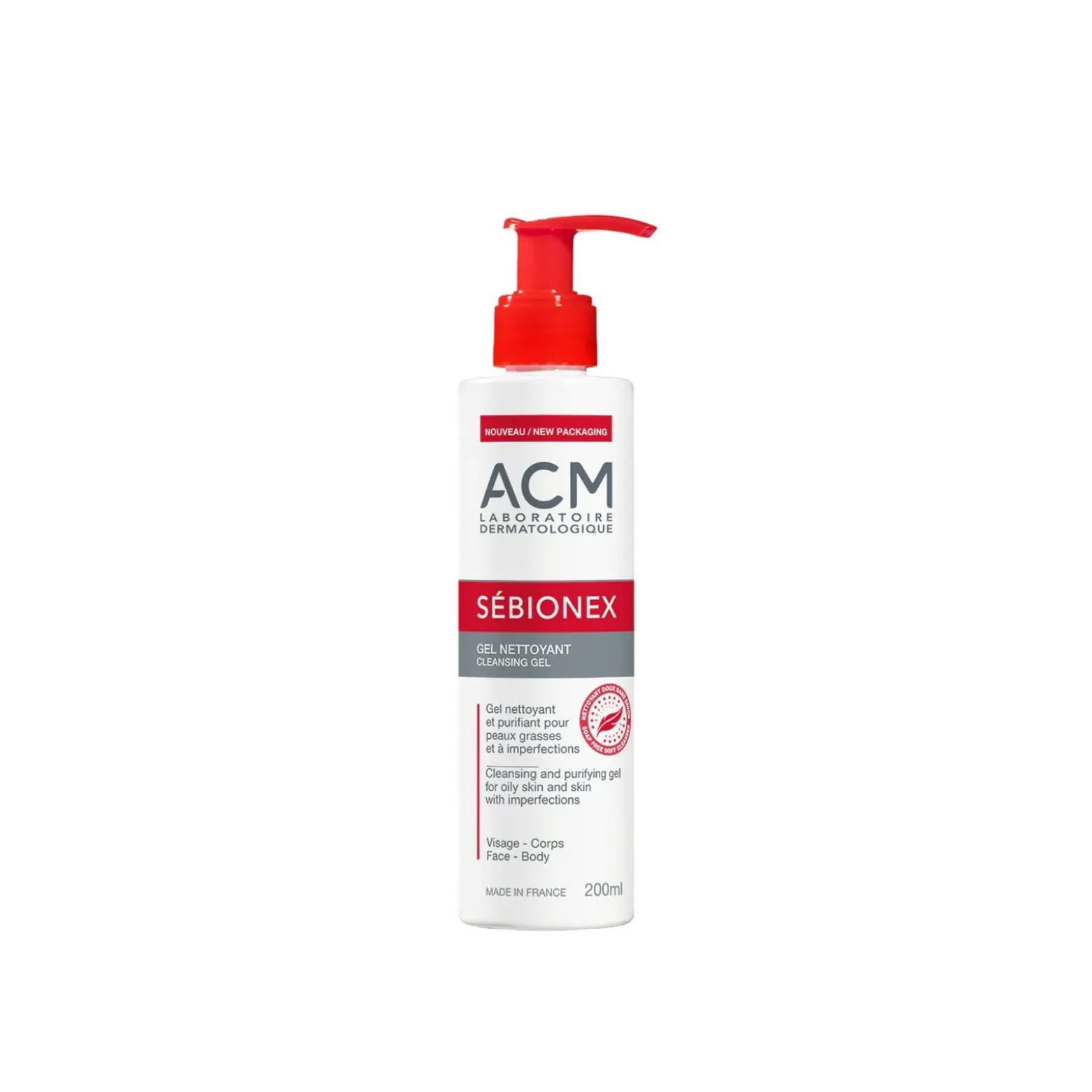 ACM Laboratoire Sébionex Cleansing Gel 200ml (6.76floz)