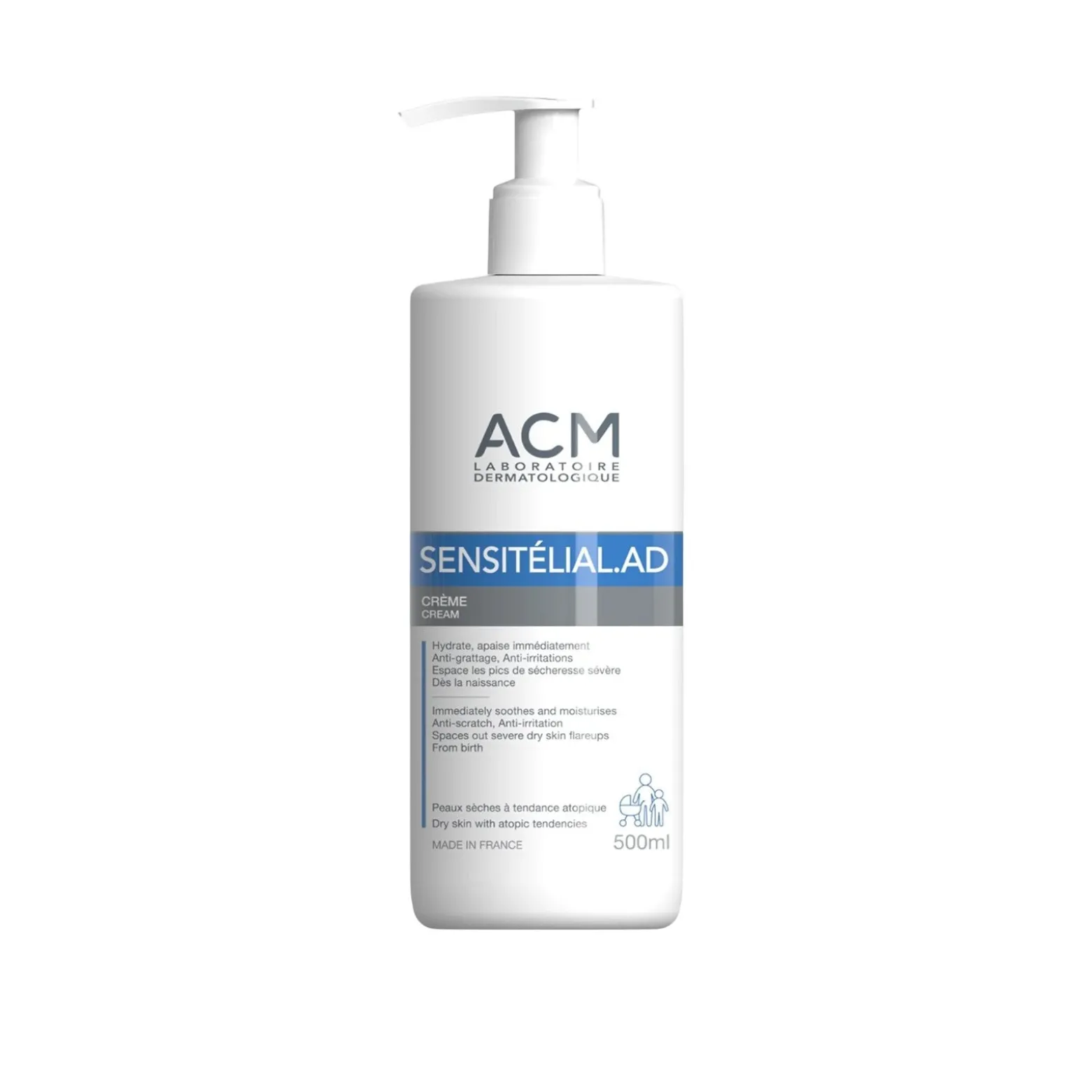 ACM Laboratoire Sensitélial.AD Cream 500ml (16.9floz)