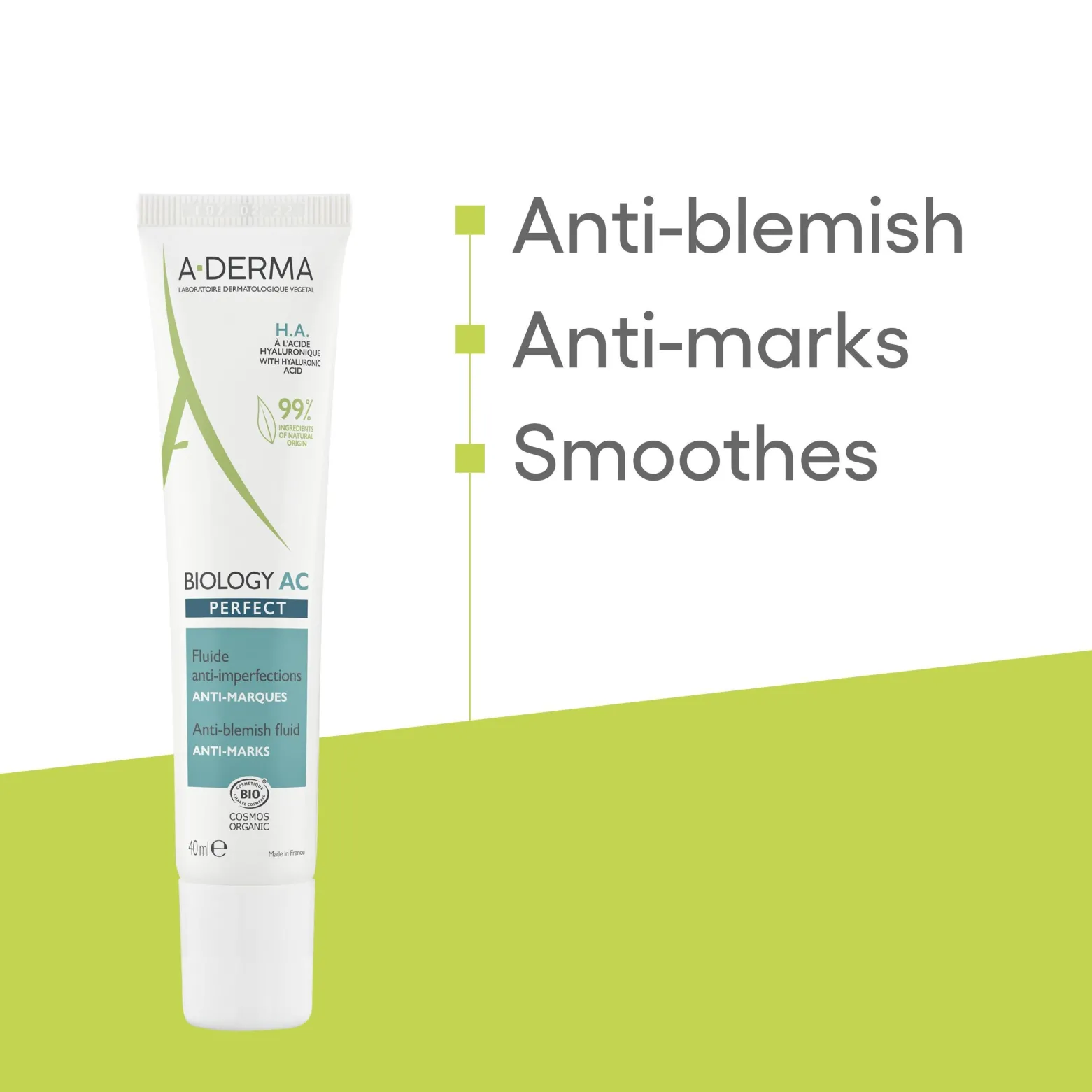 A-Derma Biology AC Perfect Anti-Blemish Fluid 40ml (1.35floz)