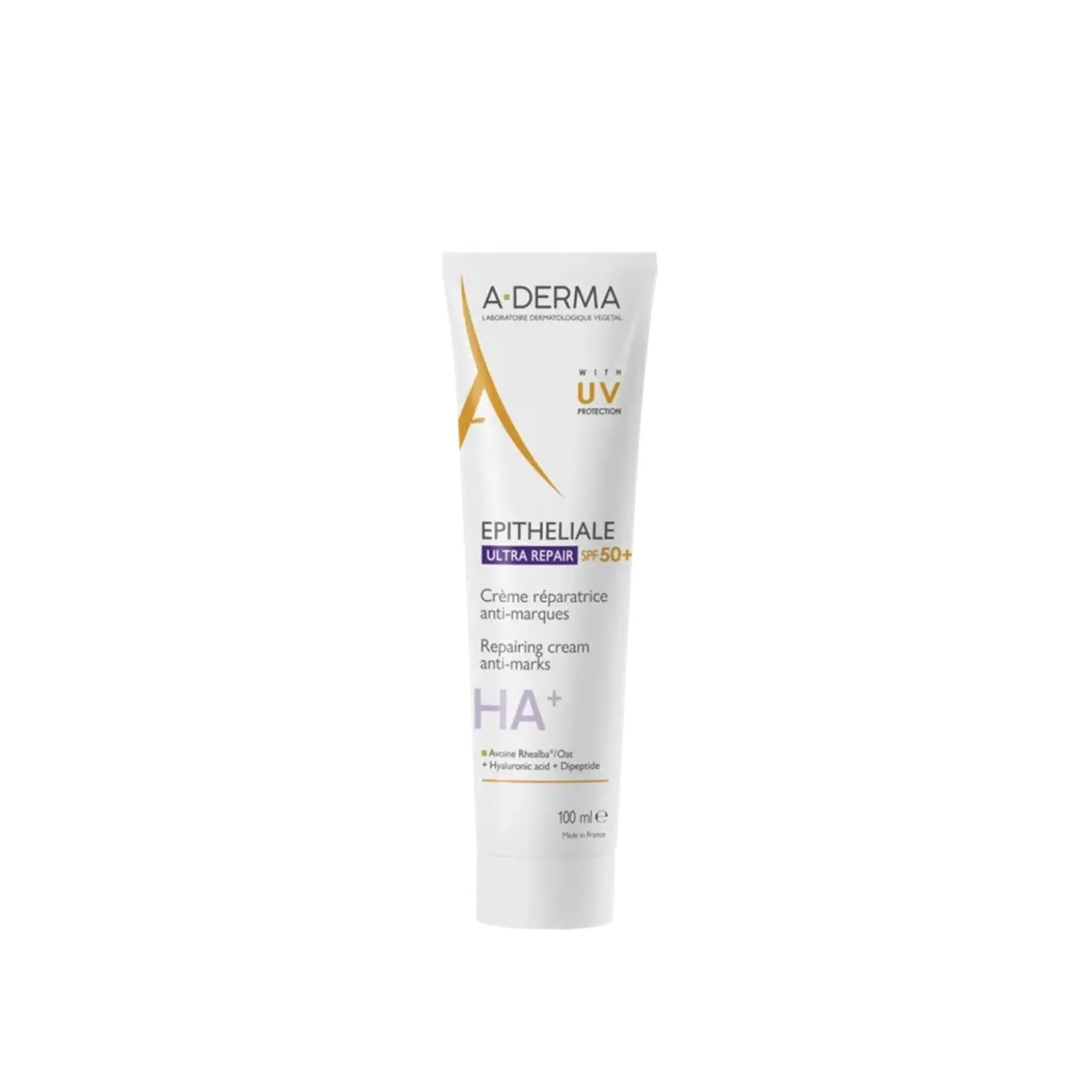 A-Derma Epitheliale Ultra Repair HA+ Anti-Marks Repairing Cream SPF50+ 100ml (3.38floz)