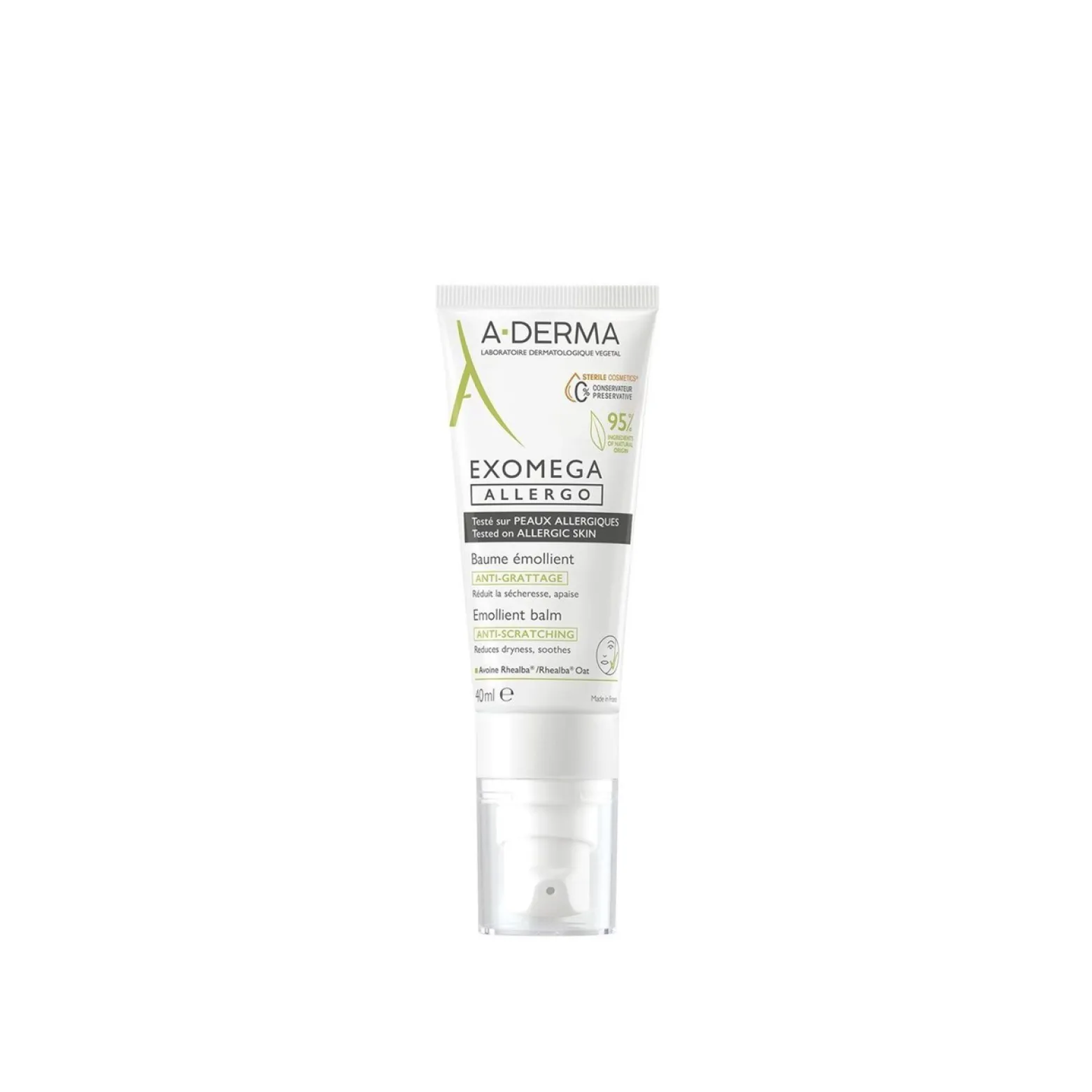 A-Derma Exomega Allergo Emollient Balm 40ml (1.35floz)