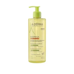A-Derma Exomega Control Emollient Shower Oil 500ml (16.91floz)