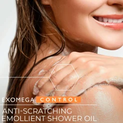 A-Derma Exomega Control Emollient Shower Oil 1L (33.8floz)