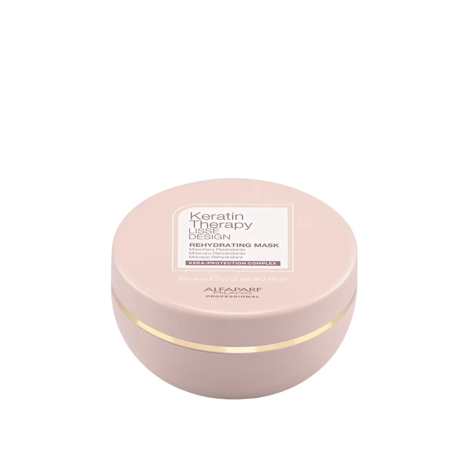 Alfaparf Milano Professional Keratin Therapy Lisse Design Rehydrating Mask 200ml (6.7oz)
