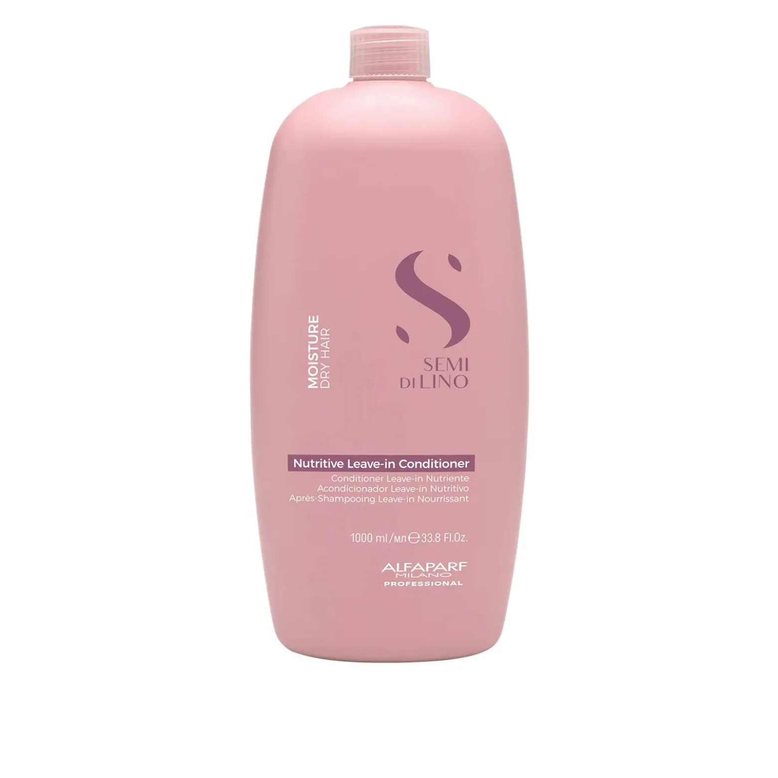 Alfaparf Milano Professional Semi Di Lino Moisture Nutritive Leave-In Conditioner 1L (33.8floz)