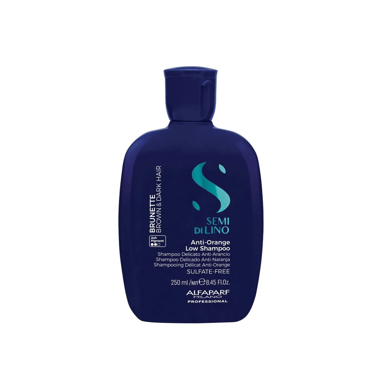 Alfaparf Milano Professional Semi Di Lino Brunette Anti-Orange Low Shampoo 250ml (8.45floz)