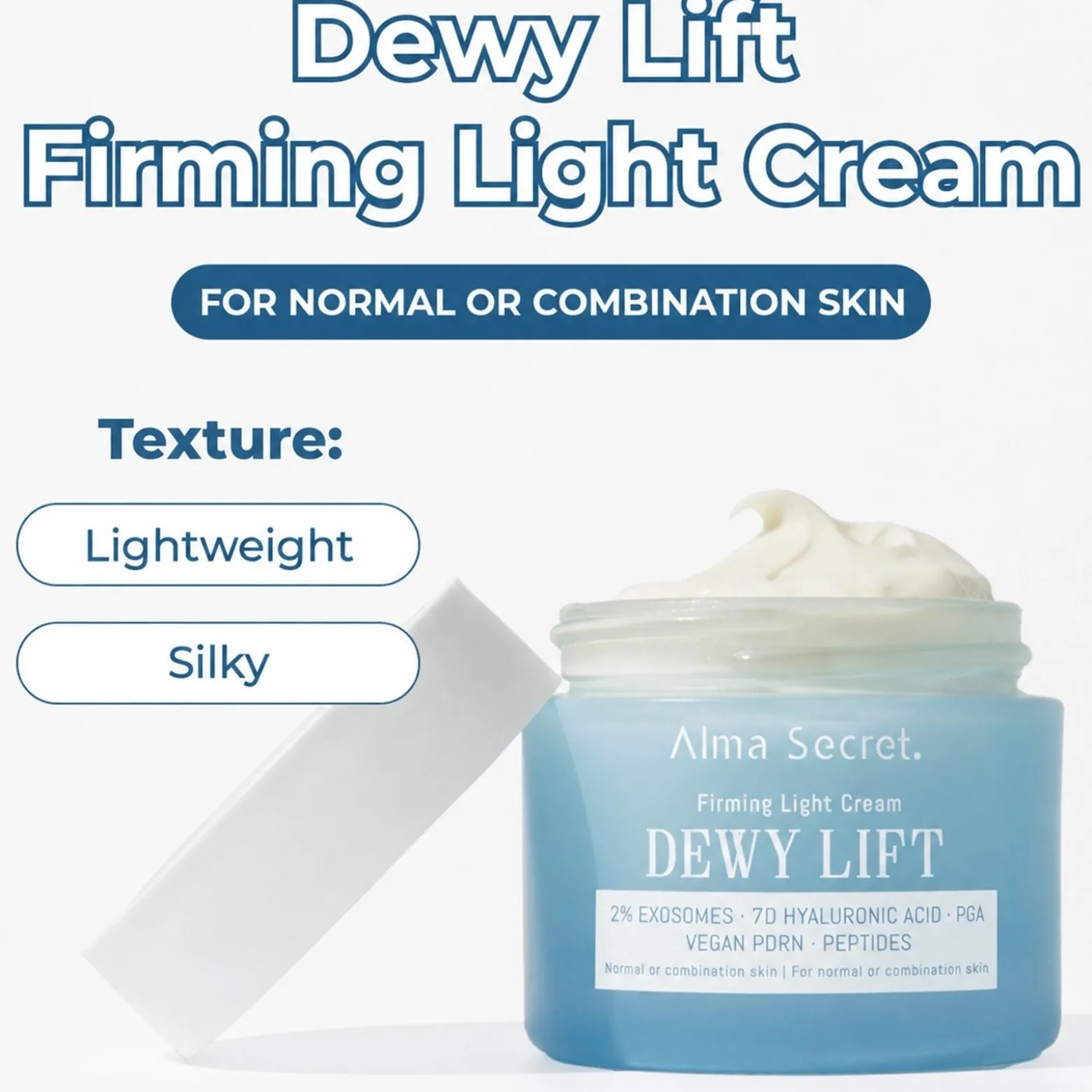 Alma Secret Dewy Lift Firming Light Cream 50ml (1.69floz)