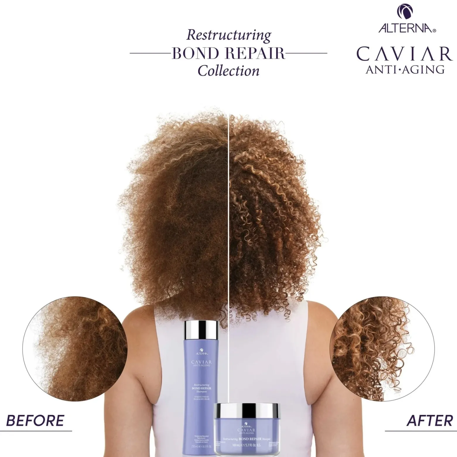 Alterna Caviar Anti-Aging Restructuring Bond Repair Mask 169ml (5.7floz)