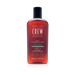 American Crew 3-In-1 Chamomile + Pine Shampoo, Conditioner and Body Wash 450ml (15.2floz)