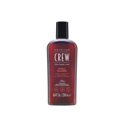 American Crew 3-In-1 Classic Shampoo, Conditioner and Body Wash 250ml (8.4floz)