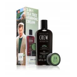 American Crew 3-In-1 Tea Tree + Forming Cream Duo Set