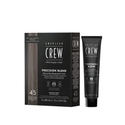 American Crew Precision Blend Hair Color 4/5 Medium Natural 3x40ml (3x1.35floz)