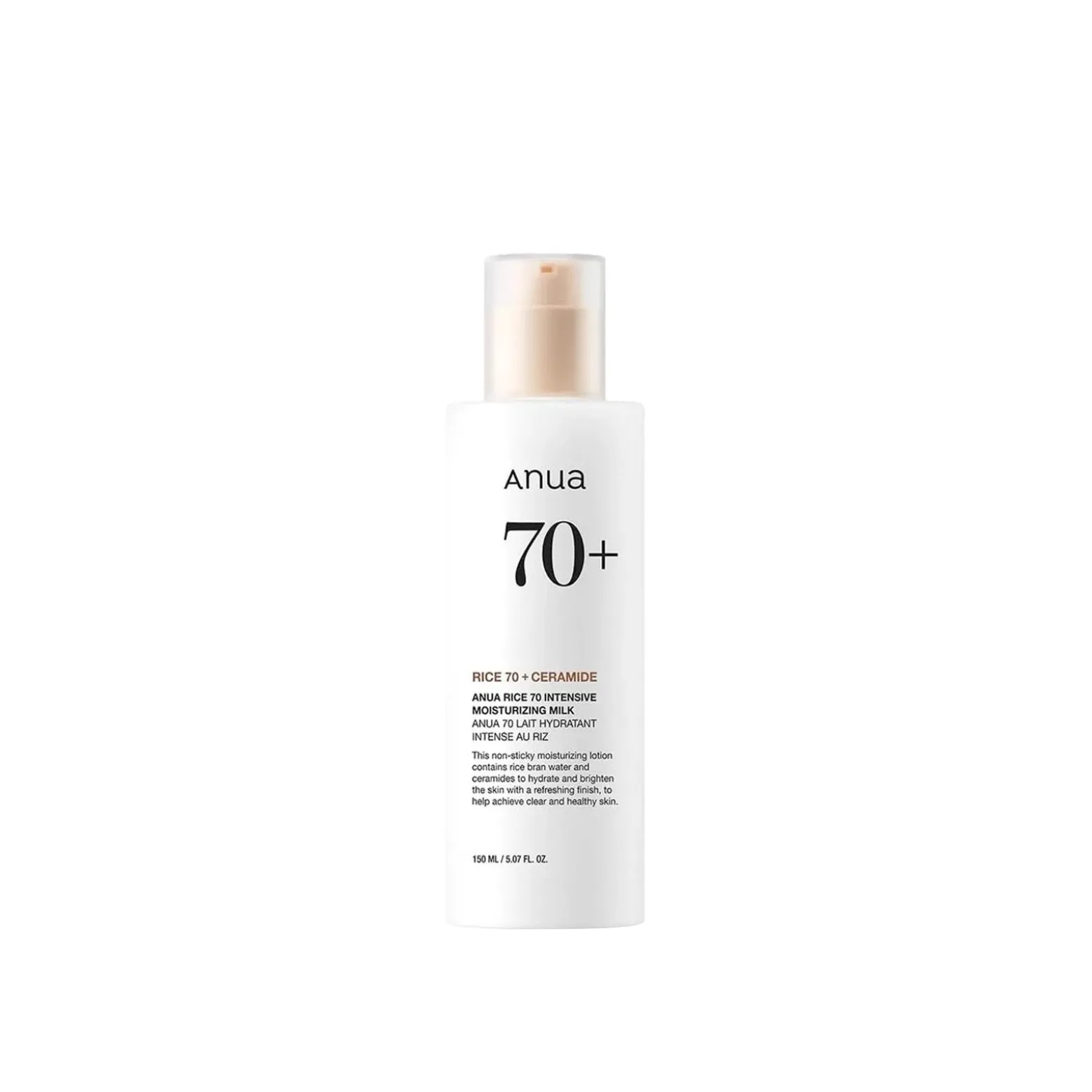 Anua Rice 70 Intensive Moisturizing Milk 150ml (5.07floz)