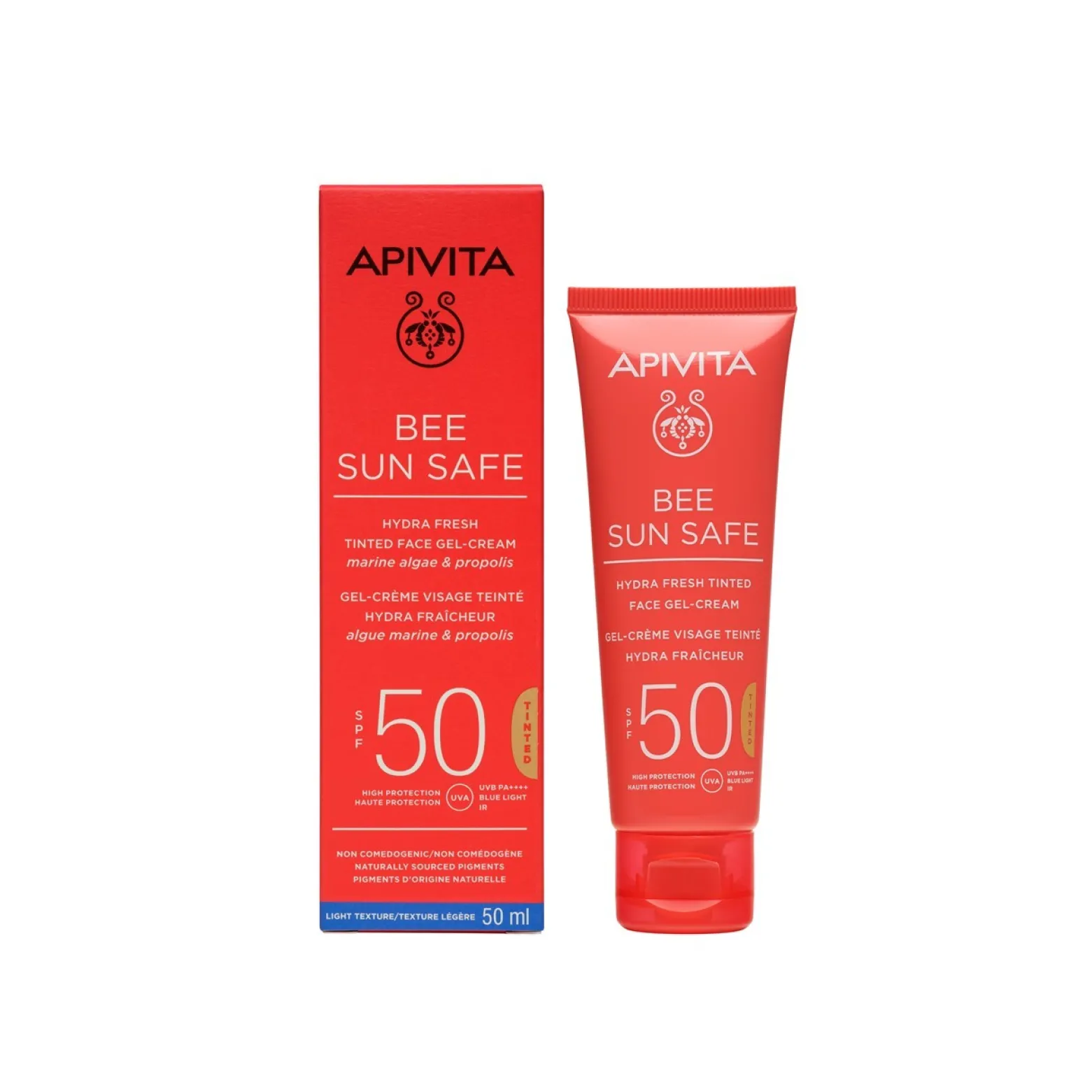 APIVITA Bee Sun Safe Hydra Fresh Tinted Face Gel-Cream SPF50 50ml (1.69floz)