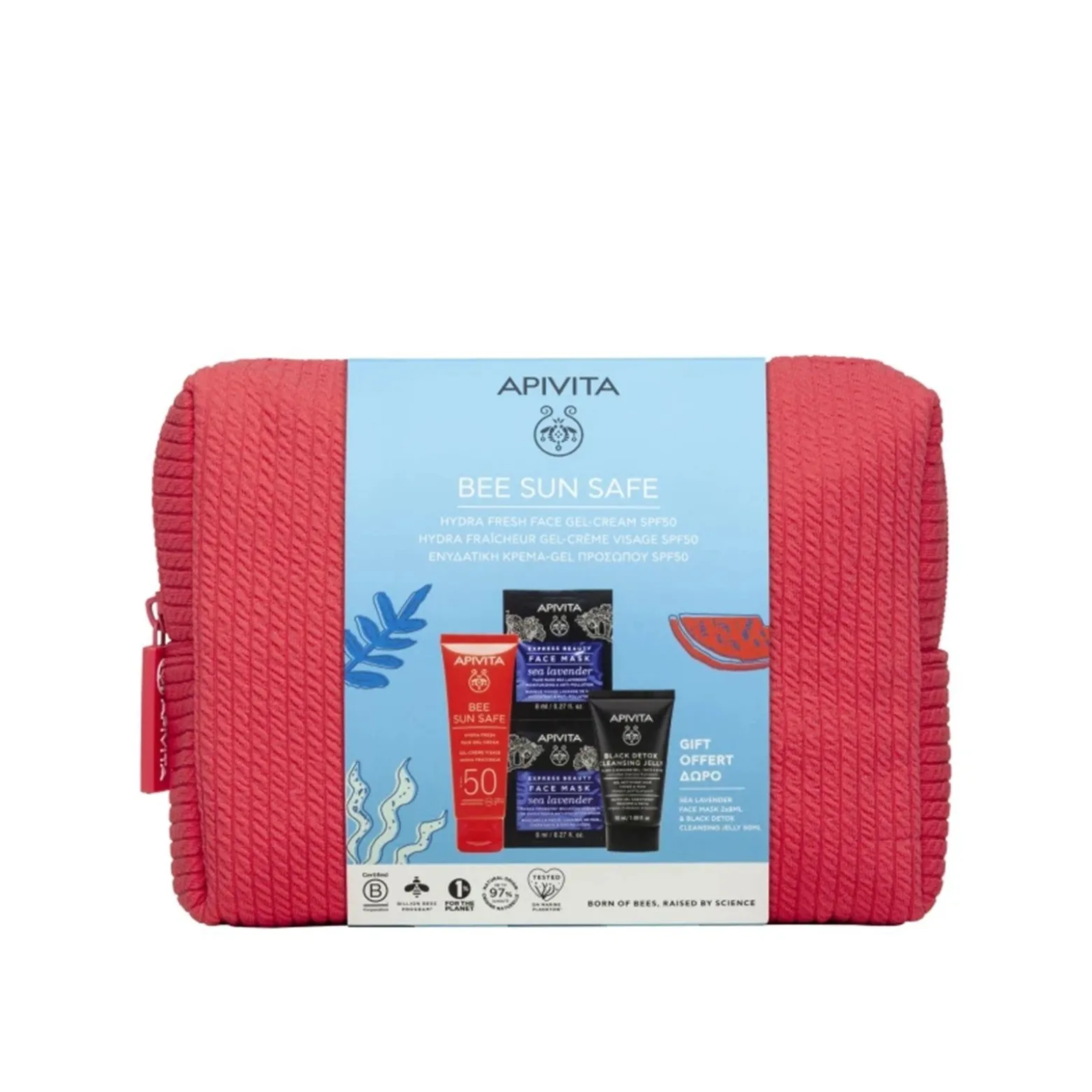 APIVITA Bee Sun Safe Hydra Fresh Face Gel-Cream SPF50 Set