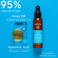 APIVITA Hyaluronic Hydra Moisturizing Leave-In Conditioner 100ml (3.38floz)