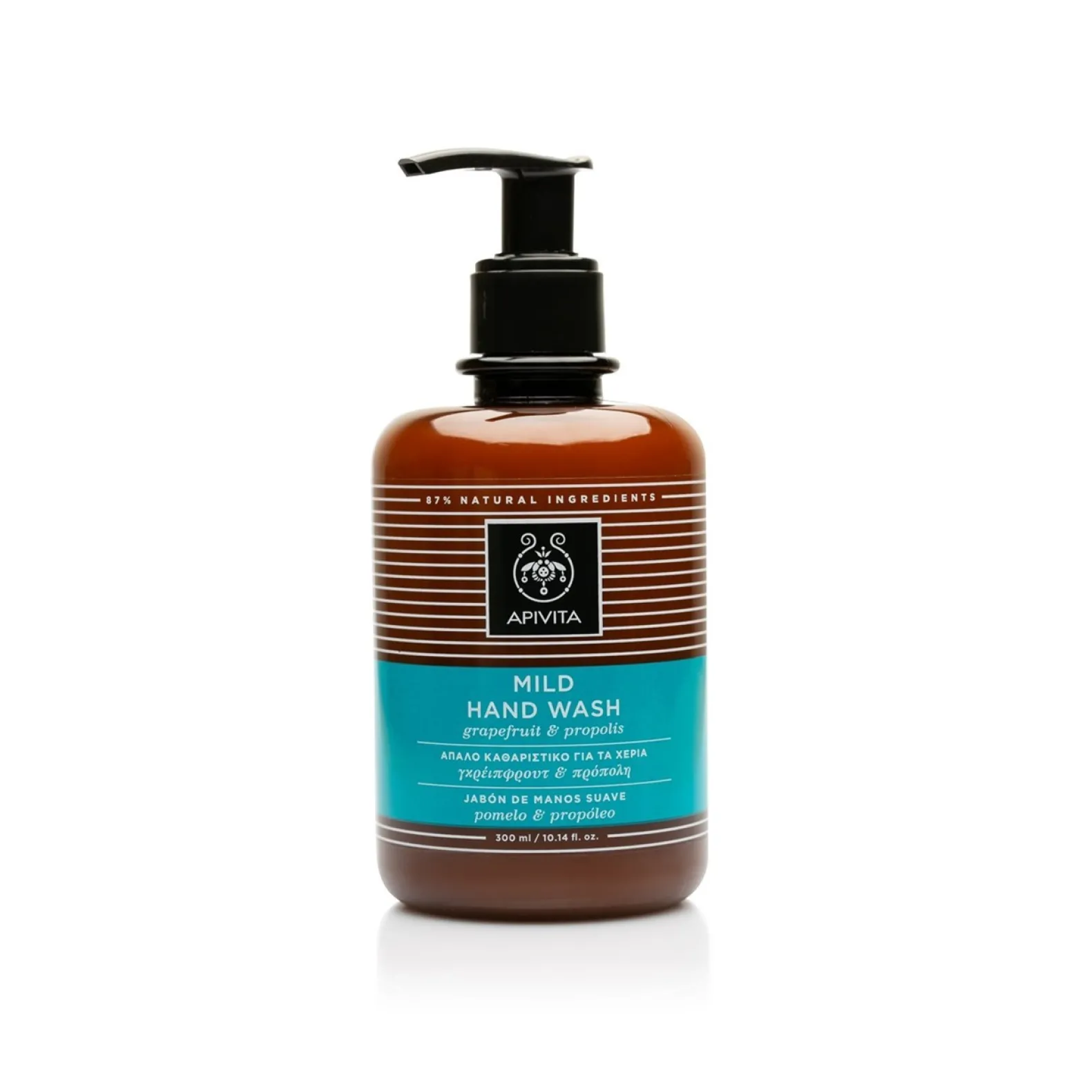 APIVITA Mild Hand Wash Grapefruit & Propolis 300ml (10.14floz)