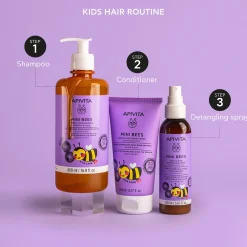 APIVITA Mini Bees Gentle Kids Shampoo Blueberry & Honey 500ml (16.9floz)