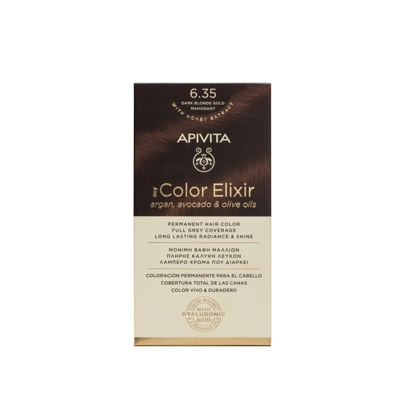 APIVITA My Color Elixir 6.35 Permanent Hair Color