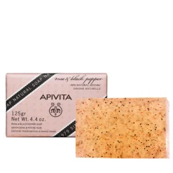 APIVITA Natural Soap with Rose & Black Pepper 125g (4.41oz)