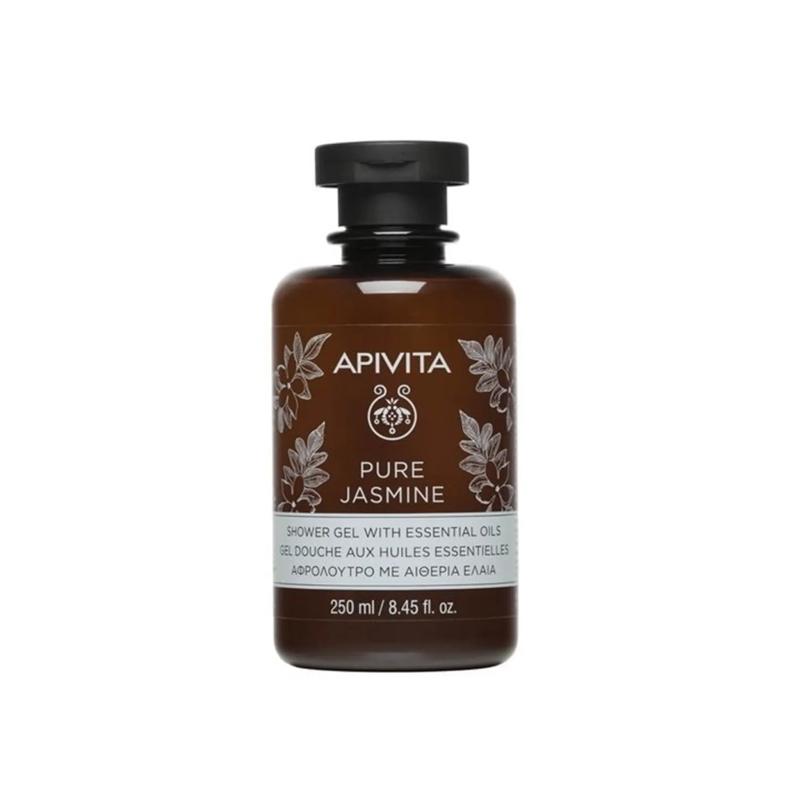 APIVITA Pure Jasmine Shower Gel Essential Oils 250ml (8.45floz)