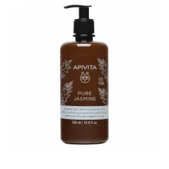 APIVITA Pure Jasmine Shower Gel Essential Oils 500ml (16.91floz)