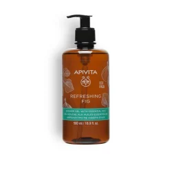 APIVITA Refreshing Fig Shower Gel with Essential Oils 500ml (16.9floz)