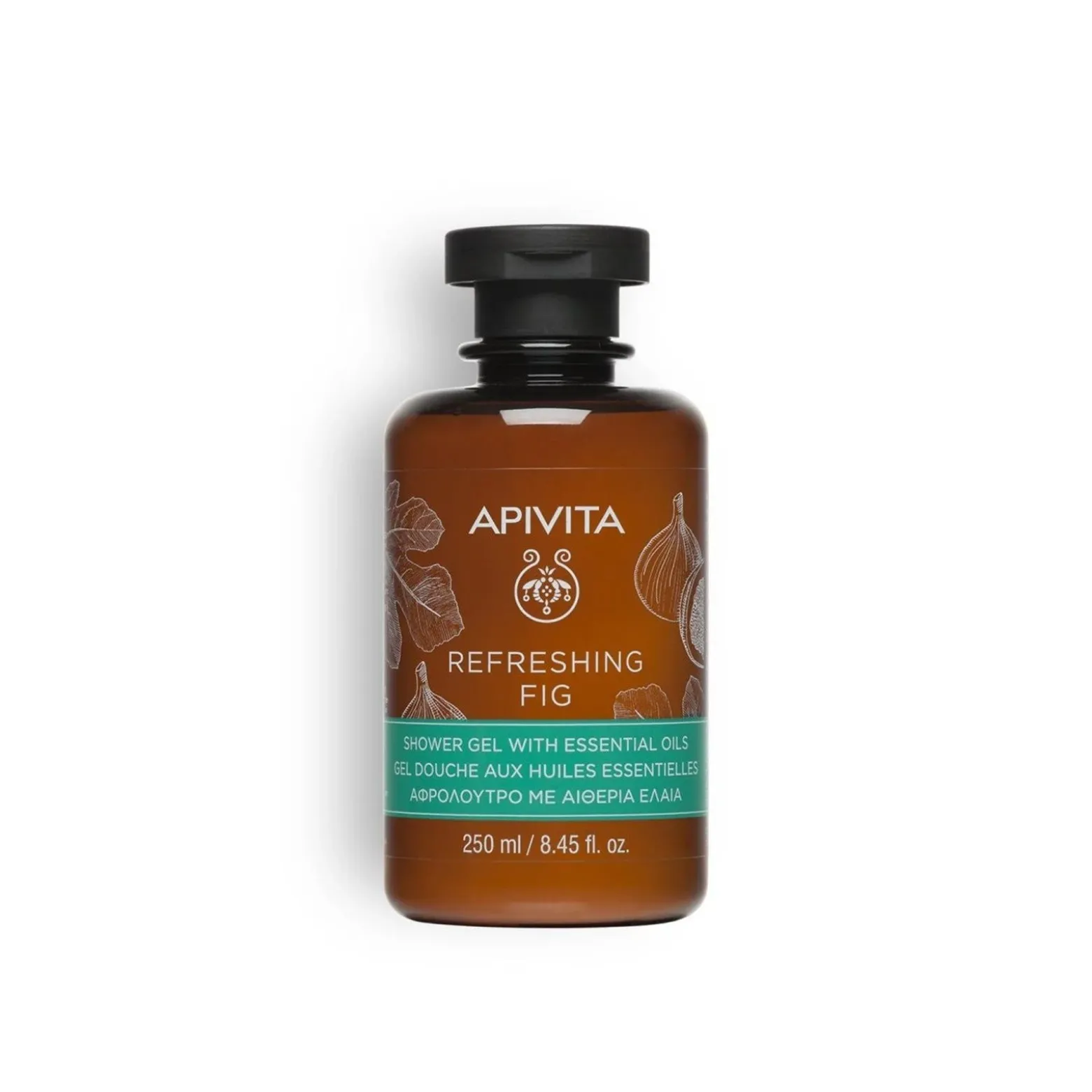 APIVITA Refreshing Fig Shower Gel with Essential Oils 250ml (8.45floz)