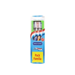 Aquafresh Flexible Cleaning Medium Toothbrush Multiple Colors x3