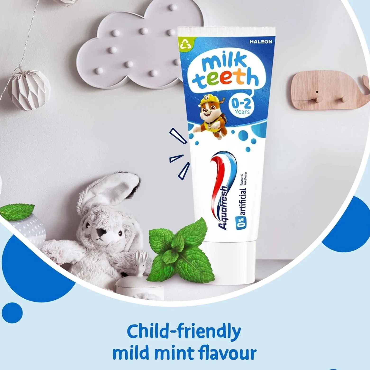 Aquafresh Milk Teeth 0-2 Years Toothpaste 50ml (1.69floz)