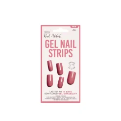 Ardell Nail Addict Gel Nail Strips Wild Roses x16