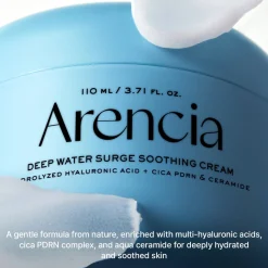 Arencia Deep Water Surge Soothing Cream 110ml (3.71floz)