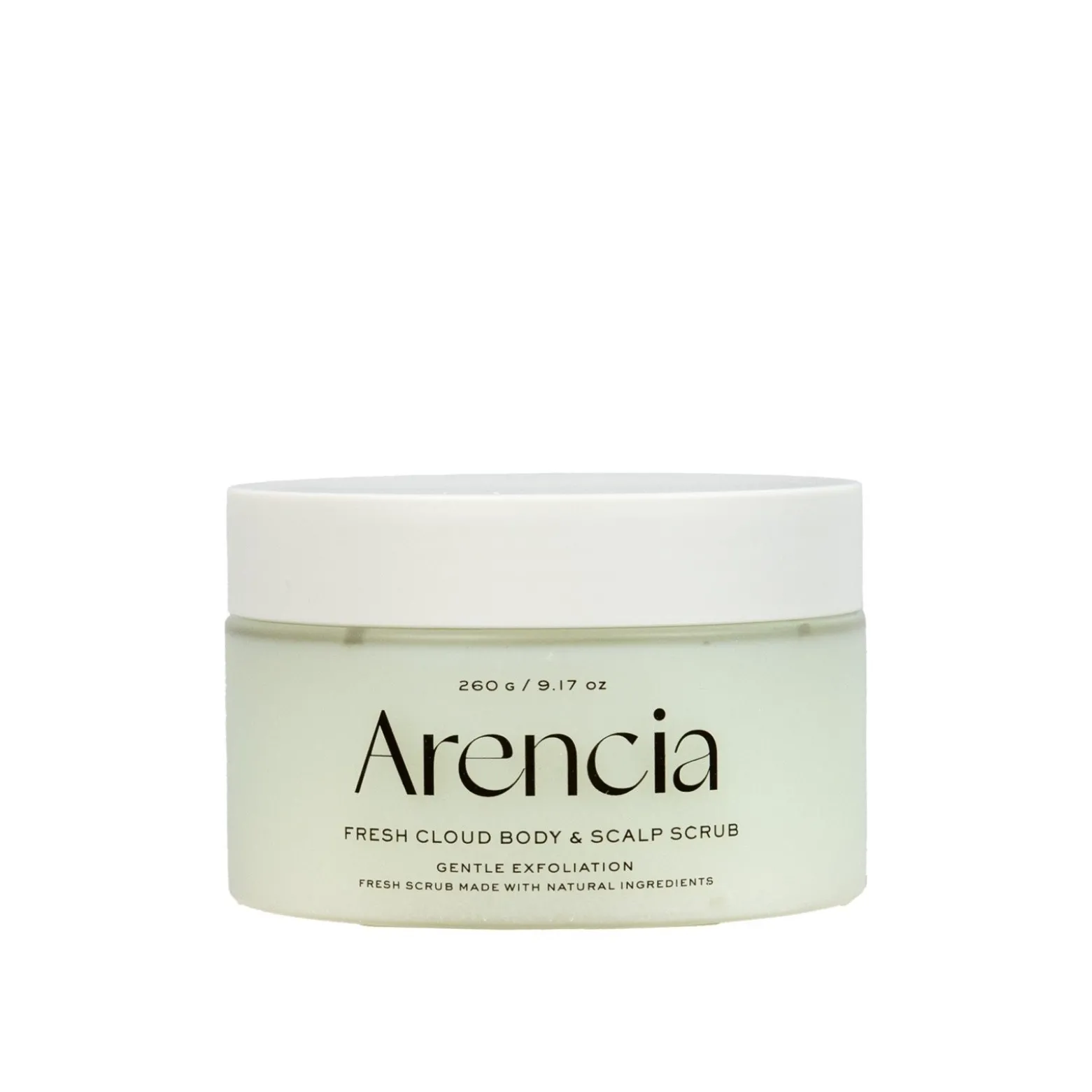 Arencia Fresh Cloud Body & Scalp Scrub Geranium & Primrose 260g (9.17oz)