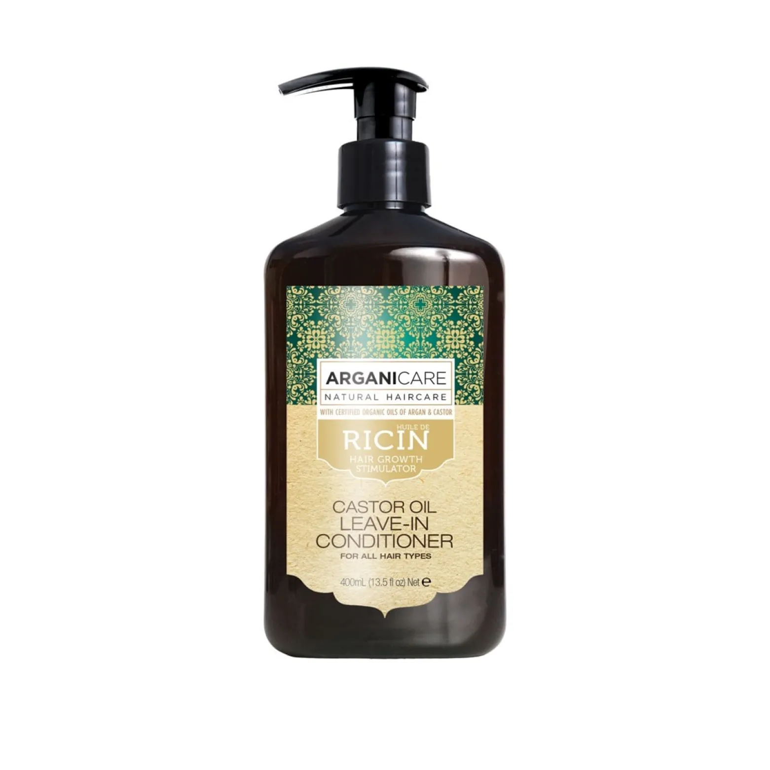 Arganicare Castor Oil Leave-in Conditioner 400ml (13.5floz)