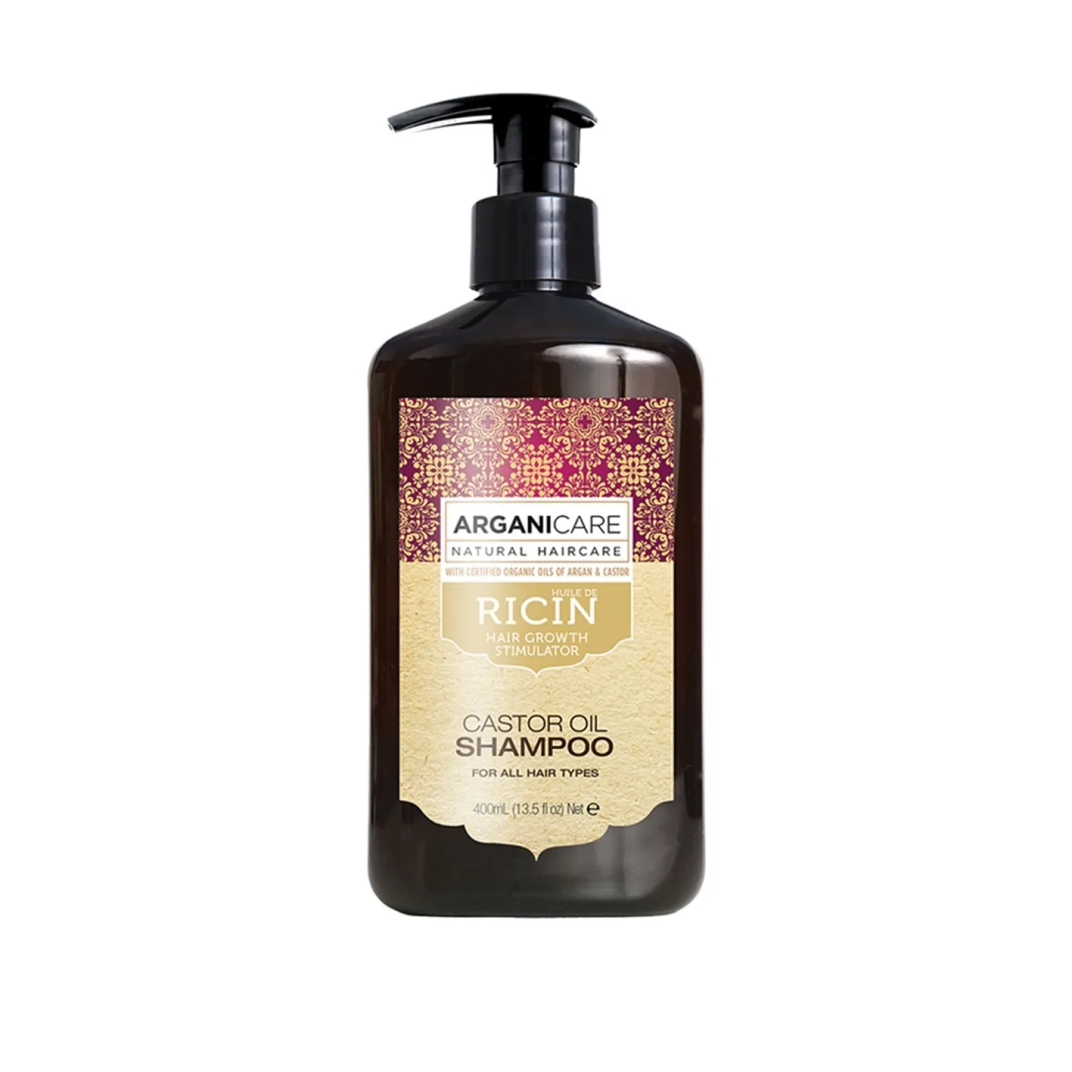 Arganicare Castor Oil Shampoo 400ml (13.5floz)