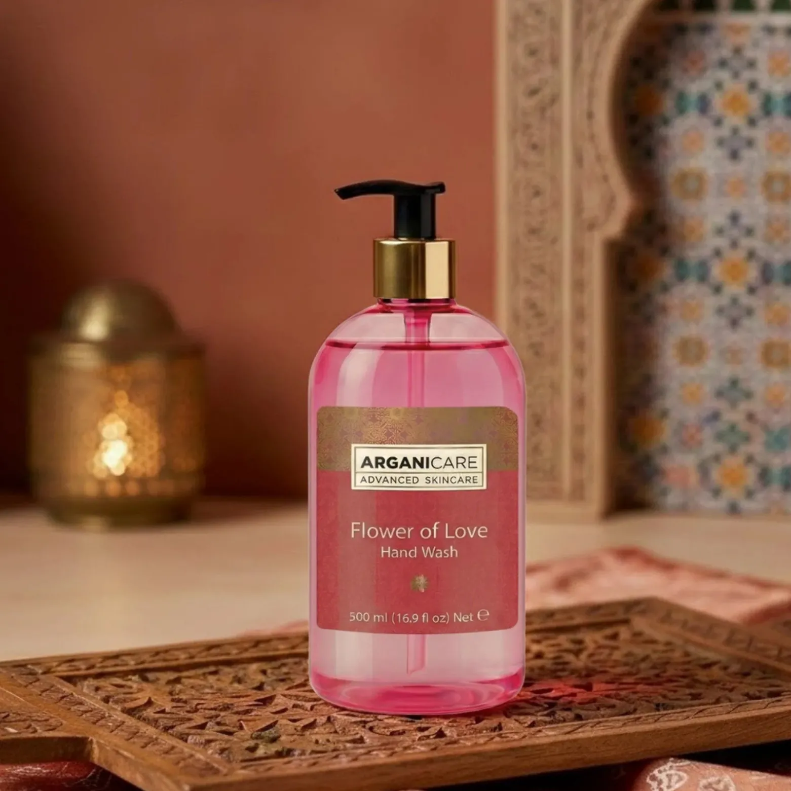 Arganicare Flower of Love Hand Wash 500ml (16.9floz)