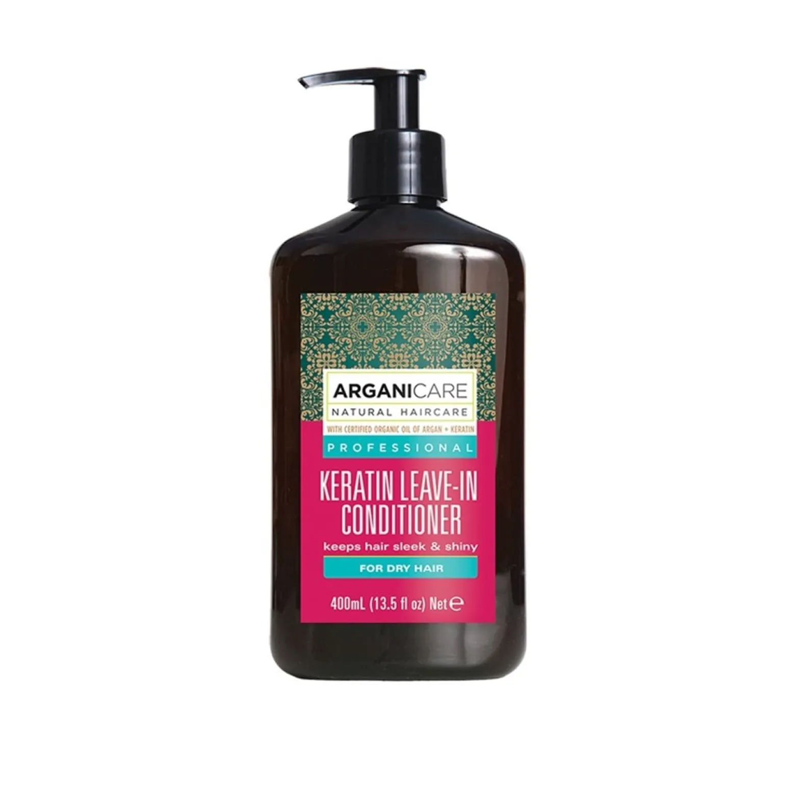 Arganicare Keratin Leave-in Conditioner for Dry Hair 400ml (13.5floz)