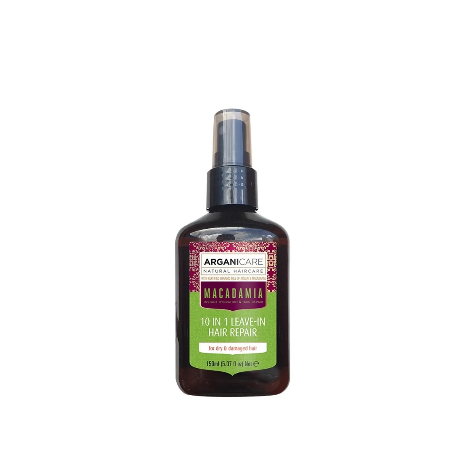 Arganicare Macadamia 10-In-1 Leave-in Hair Repair 150ml (5.07floz)