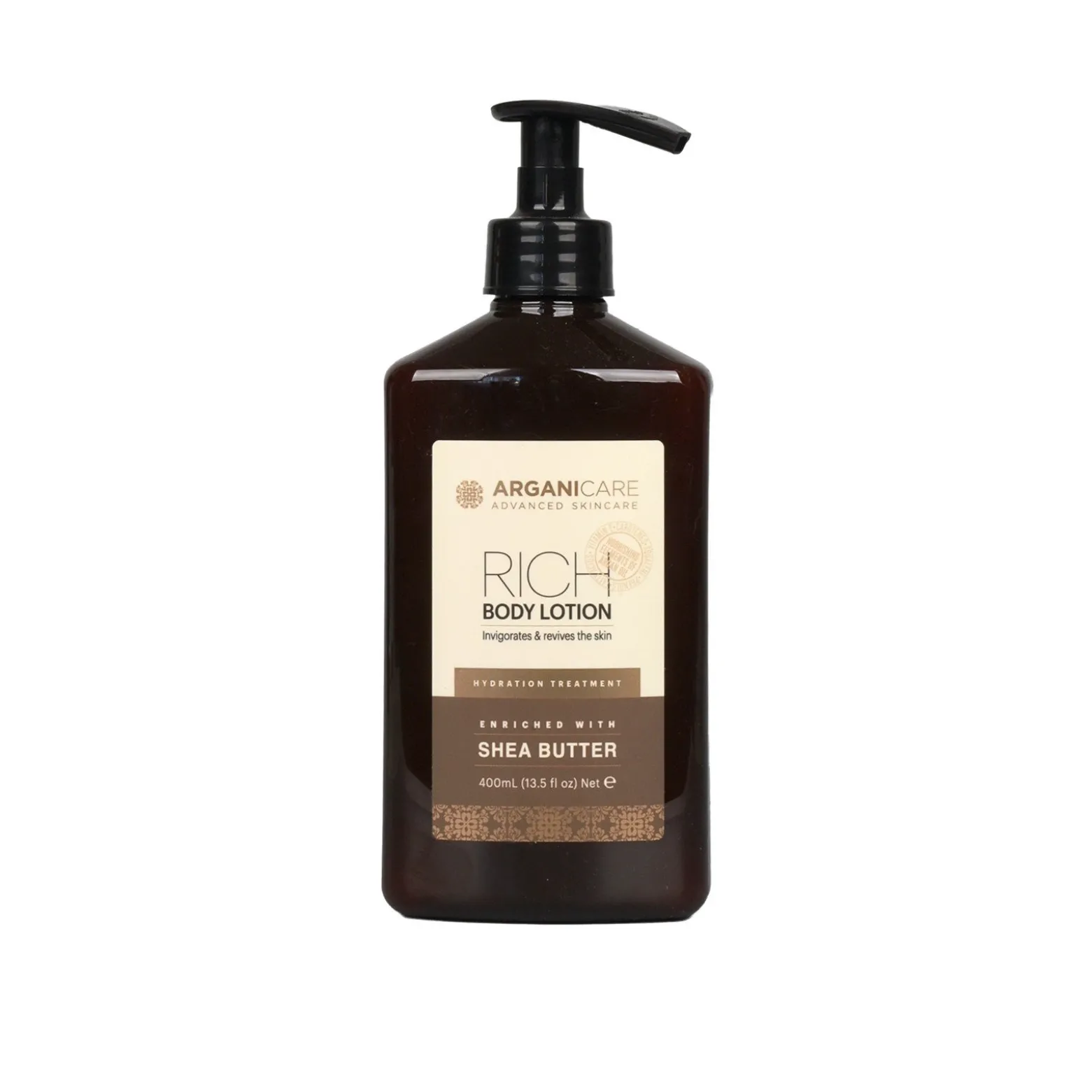 Arganicare Shea Butter Rich Body Lotion 400ml (13.5floz)