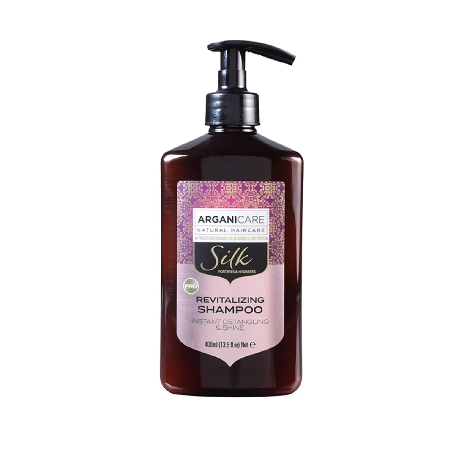 Arganicare Silk Revitalizing Shampoo 400ml (13.5floz)