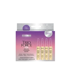 Arganicare Trio Force Hair Treatment Ampoules 10ml x4 (0.33floz x4)