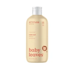 ATTITUDE Baby Leaves Bubble Wash Pear Nectar 473ml (16floz)