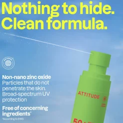 ATTITUDE Kids Sunly Mineral Sunscreen Spray Watermelon & Coco SPF50 75ml (2.5floz)