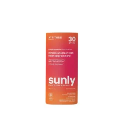 ATTITUDE Sunly Mineral Sunscreen Stick SPF30 Orange Blossom 60g (2.1oz)