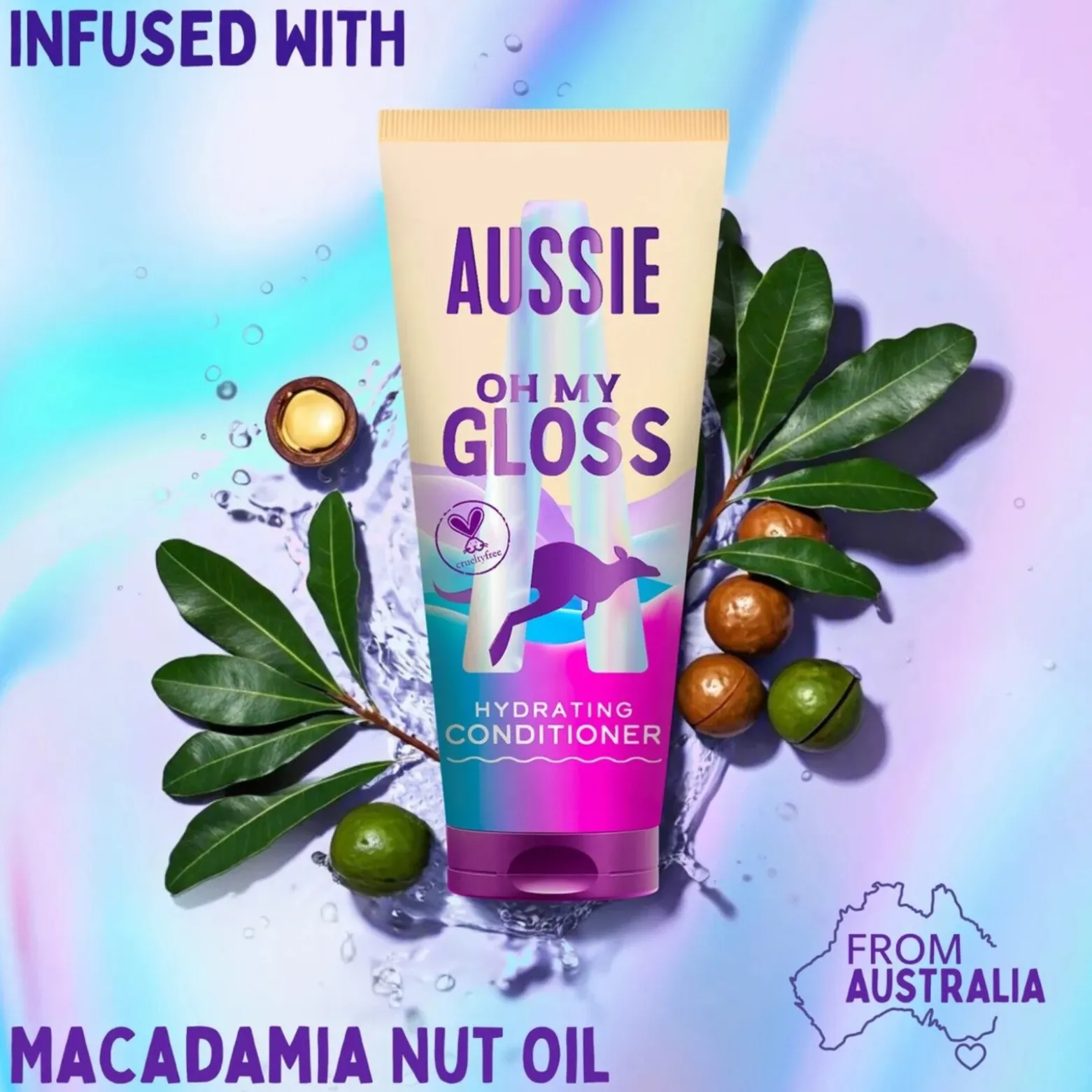 Aussie Oh My Gloss Hydrating Conditioner 200ml (6.76floz)