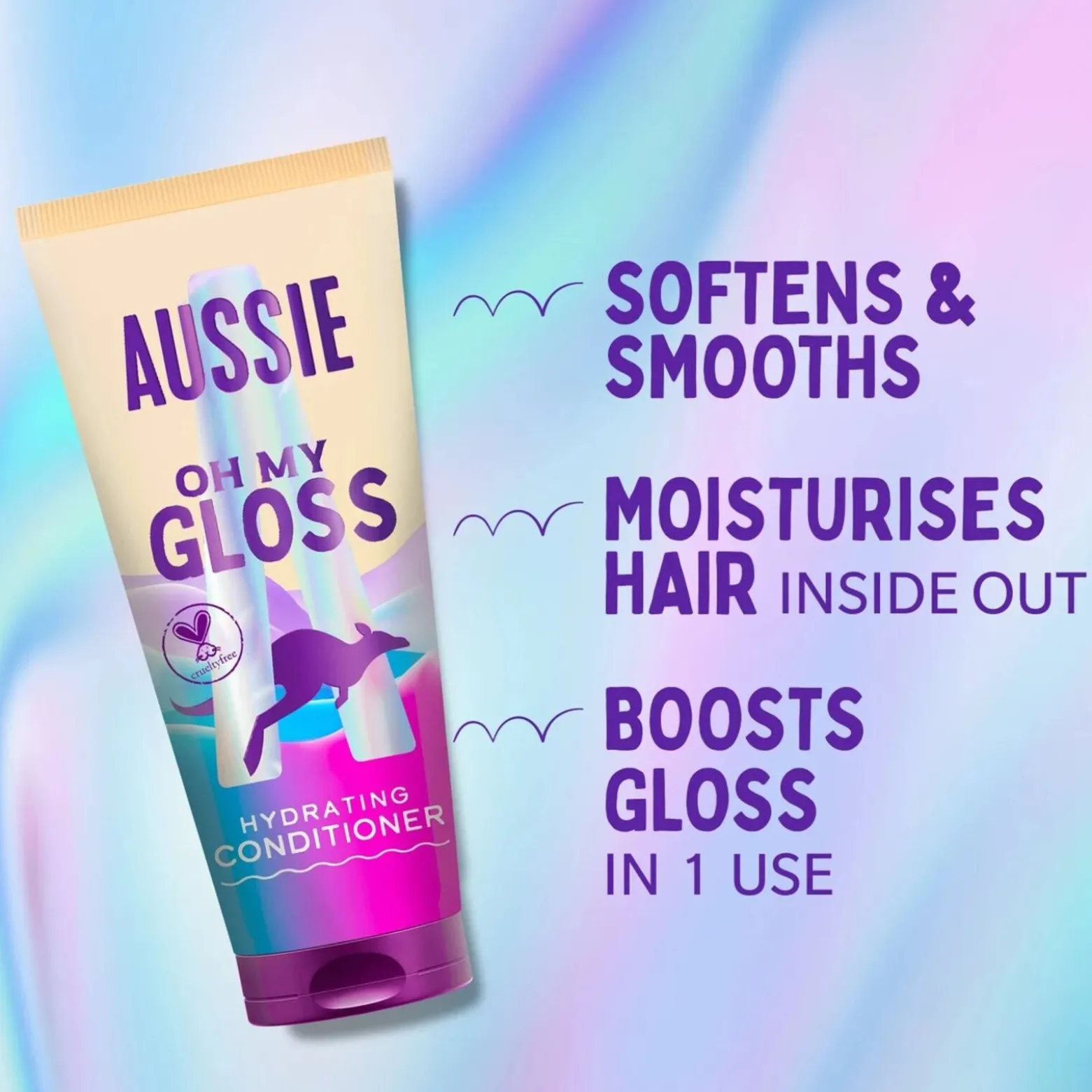 Aussie Oh My Gloss Hydrating Conditioner 200ml (6.76floz)
