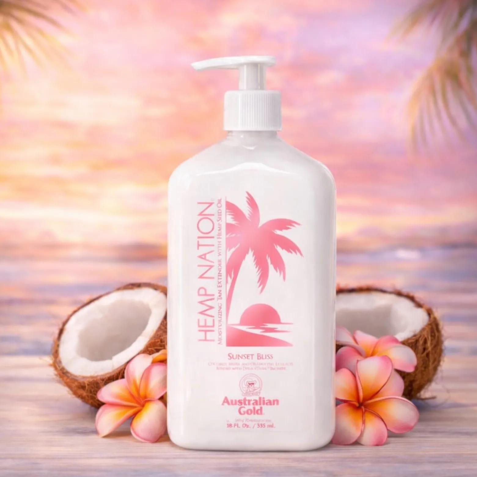 Australian Gold Hemp Nation Moisturizing Tan Extender Sunset Bliss 532ml (18floz)