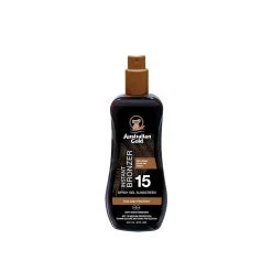 Australian Gold Instant Bronzer Spray Gel Sunscreen SPF15 237ml (8floz)