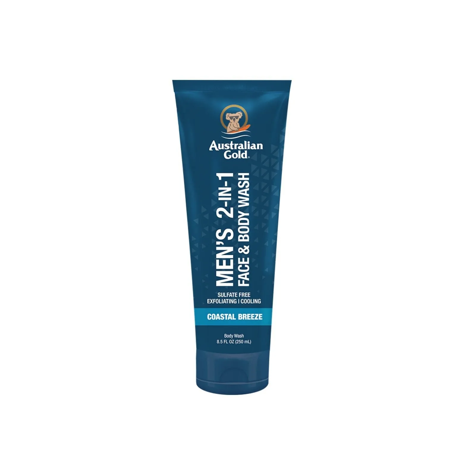 Australian Gold Men's 2-In-1 Face & Body Wash Coastal Breeze 250ml (8.5floz)